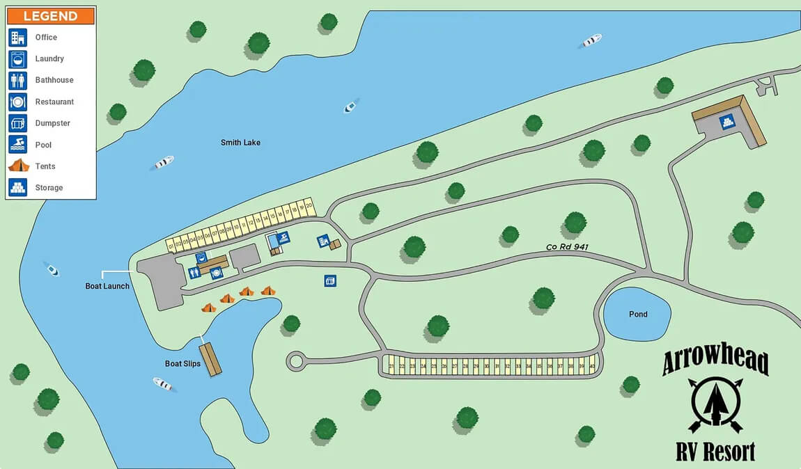 Arrowhead Property Map