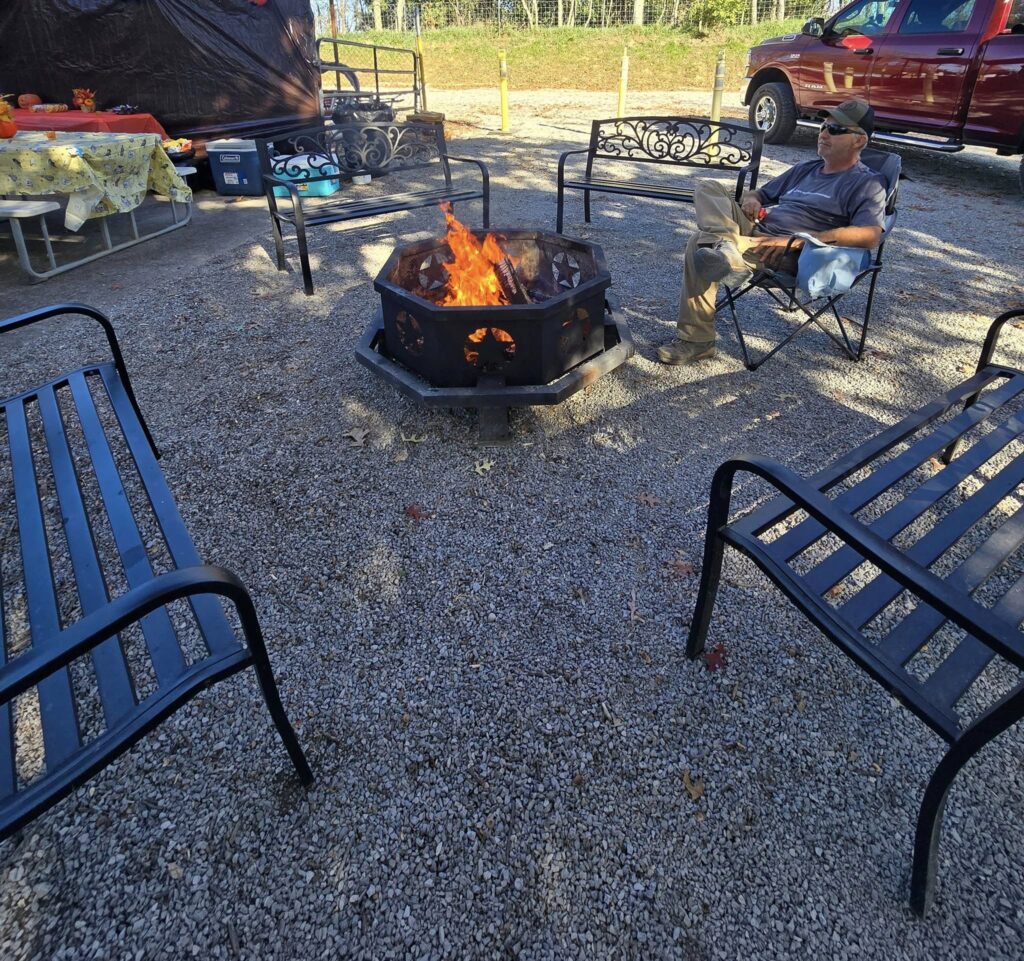 Dry Ridge campfire
