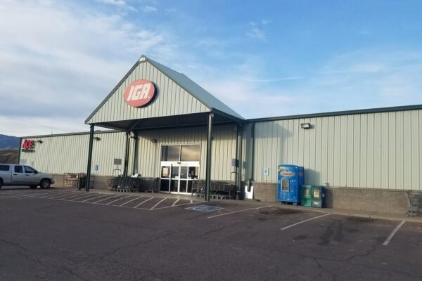 IGA market near Roosevelt Lake in Tonto Basin, Arizona