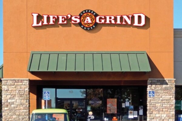 Life's A Grind Coffee House along the Sacramento River Delta