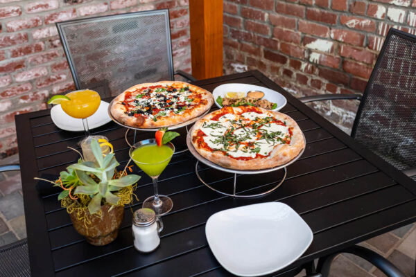 Visit Manny's Barzzeria while staying at Snug Harbor Marina along the Sacramento River Delta
