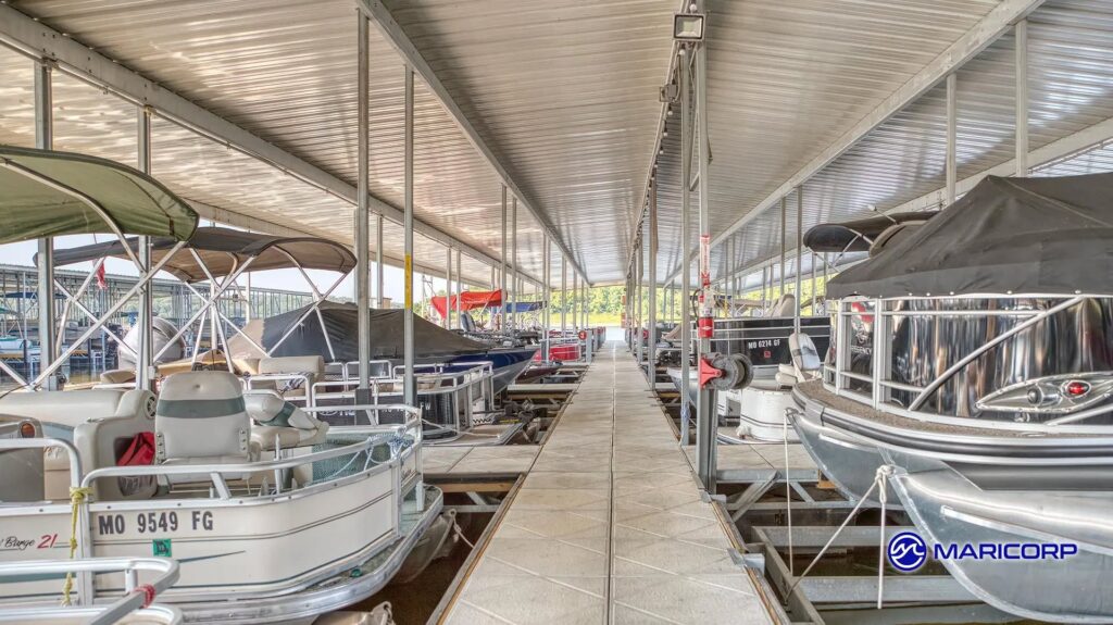 Sterett Creek boat dock