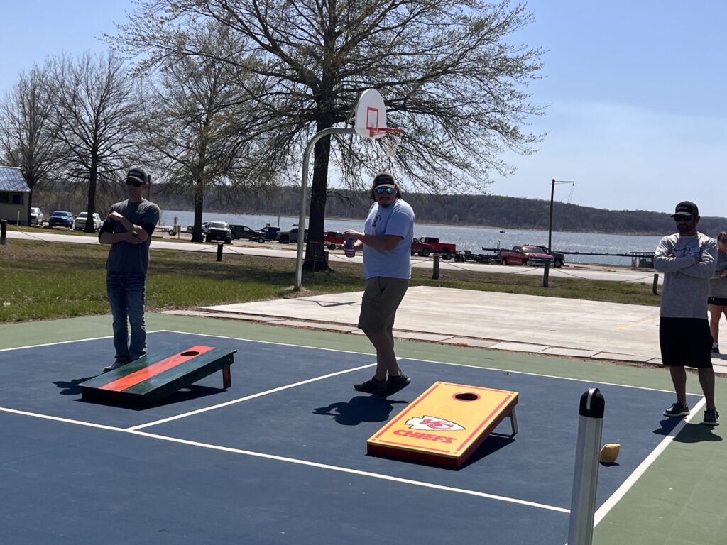 Sterett Creek cornhole