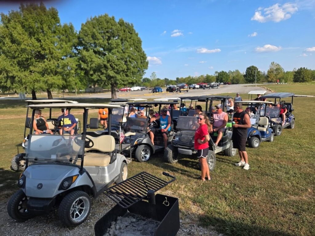 Sterett Creek golf carts