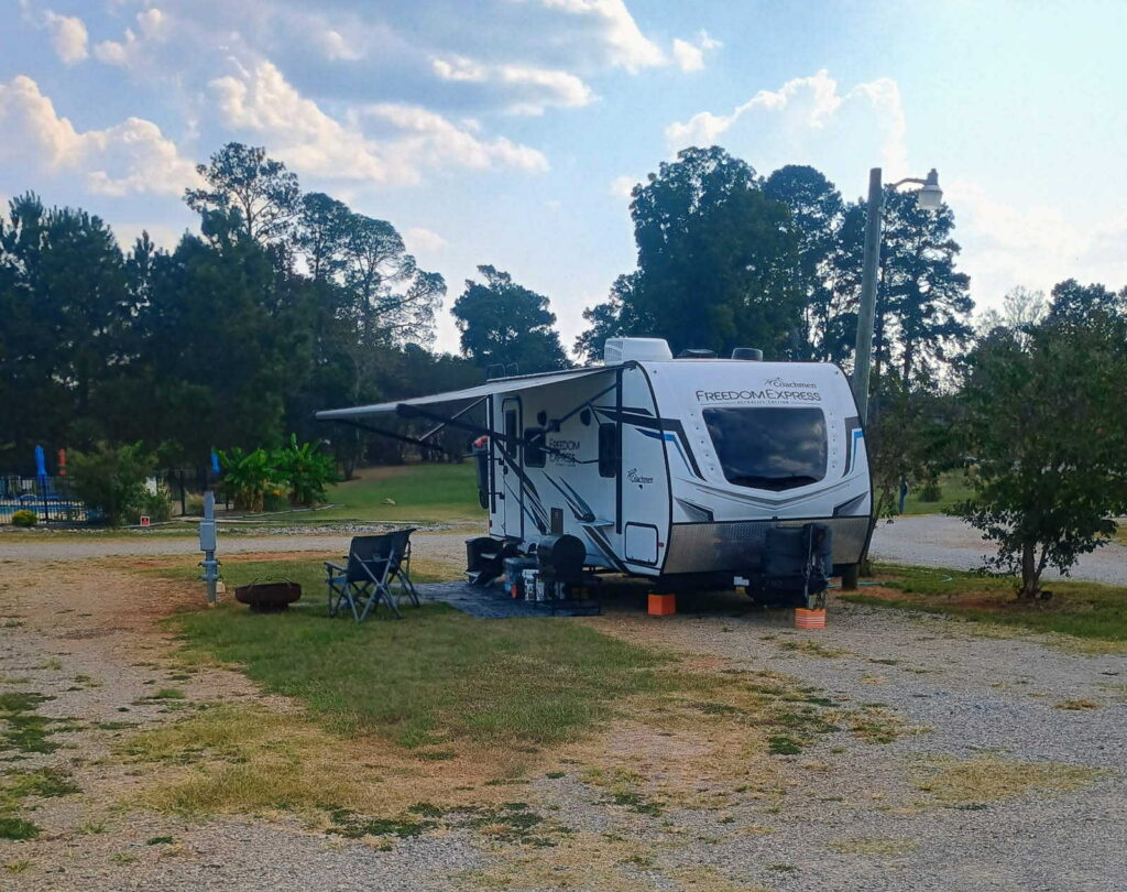 Talladega RV sites