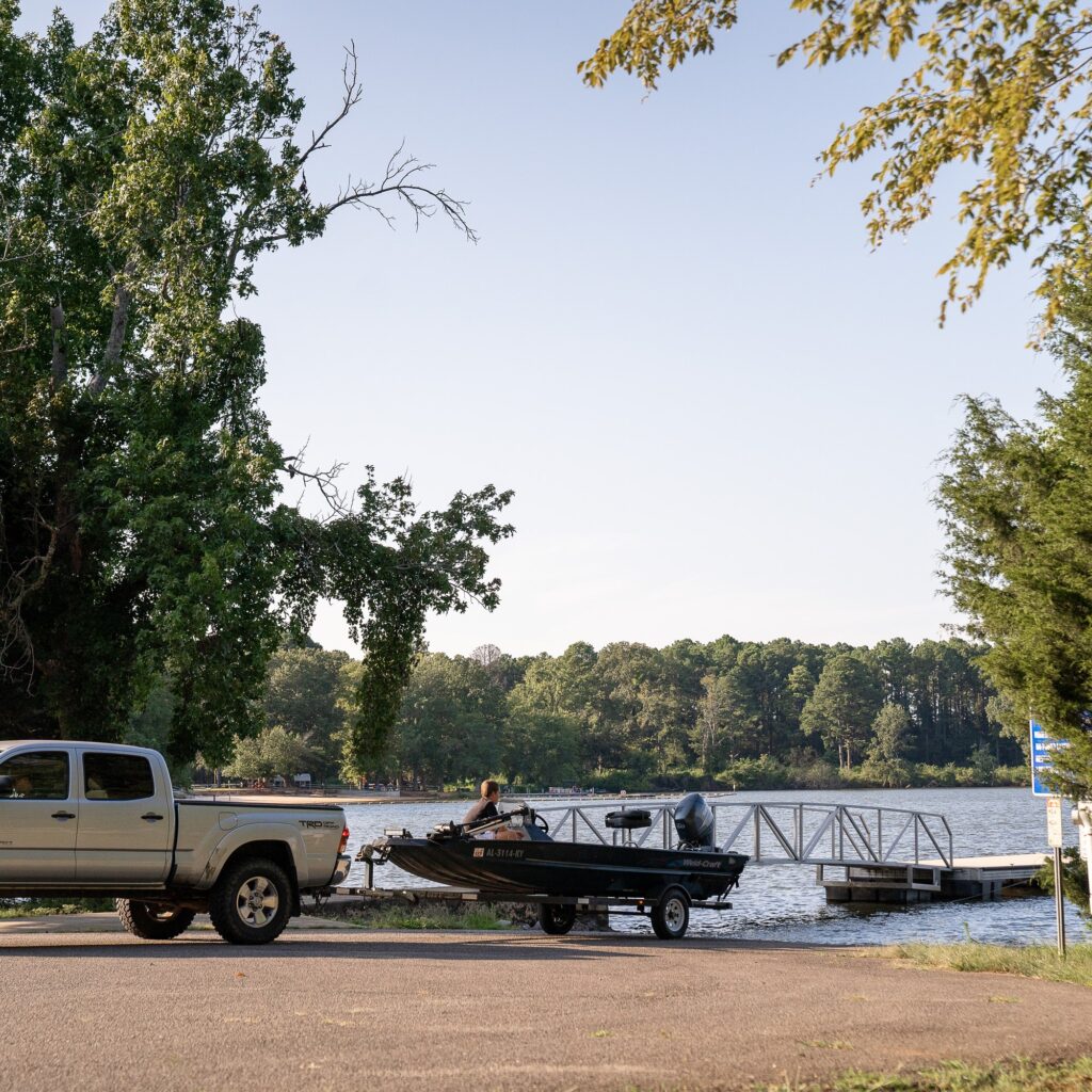 Wheeler Lake boat dock