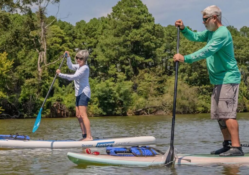 Wheeler Lake paddleboarding